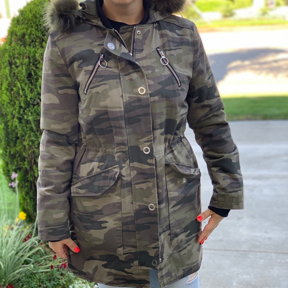 Express Military Hooded Jacket